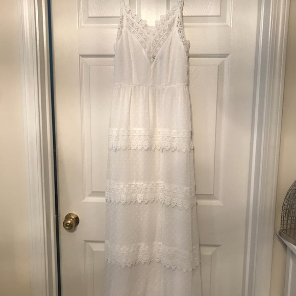 ASOS Vera Moda White Lace Dress - Picture 4 of 7